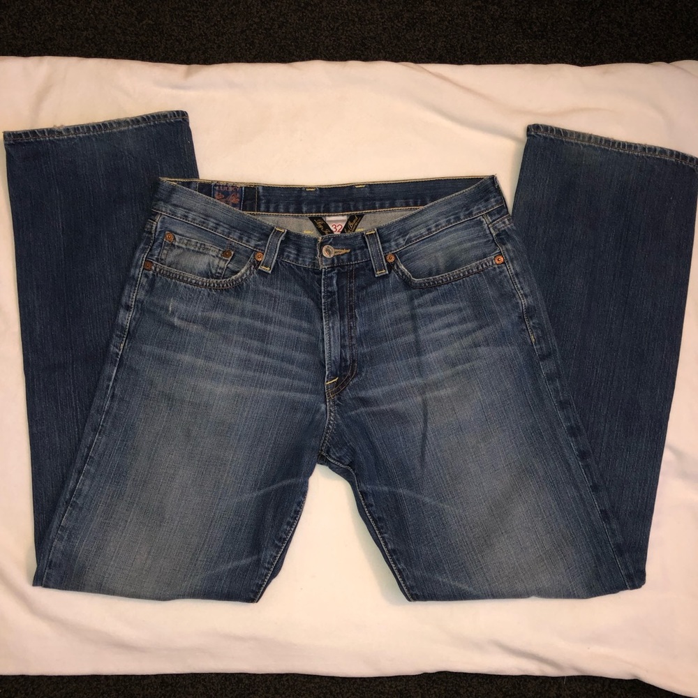 Lucky Brand Men's Straight Jeans - Medium Blue